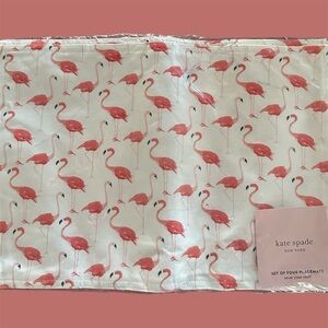 kate spade Pink Flamingo Placemat Set